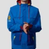 Liam Gallagher Lidl by Lidl Hooded Jacket Blue