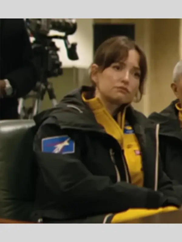 Liz Kingsman Project Hail Mary Black Hooed Jacket
