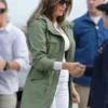 Melania Trump I Really Don't Care Do U Jacket Green