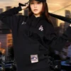 Mitchell & Ness x BLACKPINK Dodgers Black Hoodie