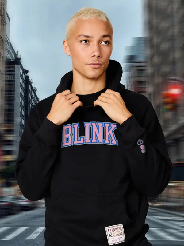 Mitchell & Ness x BLACKPINK Knicks Hoodie