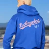 Mitchell & Ness x BLACKPINK LA Dodgers Hoodie