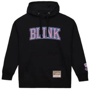 New York Knicks Mitchell & Ness x BLACKPINK Hoodie Black