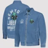 New York Liberty The Wild Collective Denim Jacket