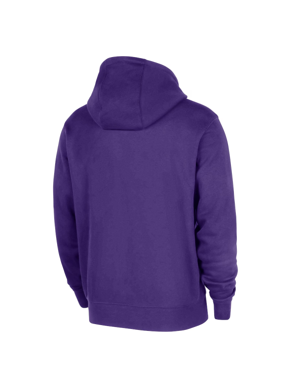 Nike Lakers Practice Club Hoodie Purple
