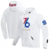 Nike Sixers City Edition Hoodie White