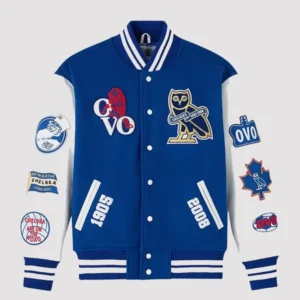 OVO x Chelsea FC Varsity Jacket
