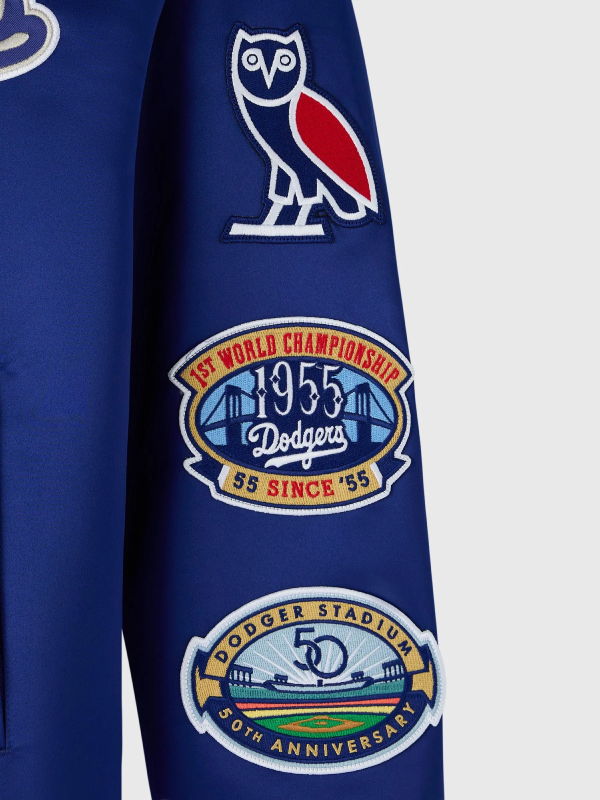 OVO x New Era x Dodgers Varsity Jacket