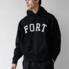 Oak And Fort Black Hoodie