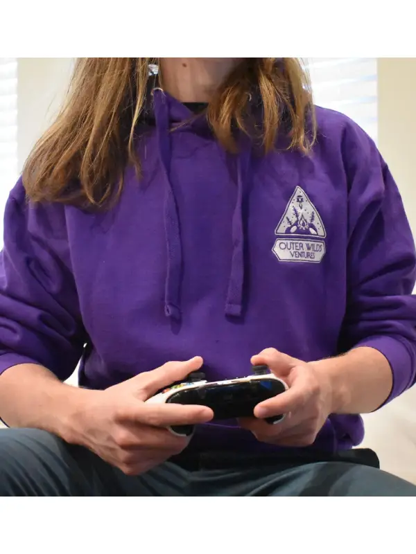 Outer Wilds Hoodie Purple
