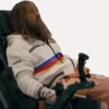 Project Hail Mary Ryan Gosling Rainbow Stripe Hoodie White