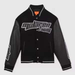 Reiss x McLaren F1 Team Circuit Bomber Jacket Black