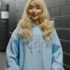 Sabrina Carpenter Short N Sweet Hoodie Blue