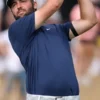 Scottie Scheffler Nike Golf Blue Polo T-shirt