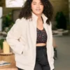 Seasalt Jory Zip-Up Jacket White