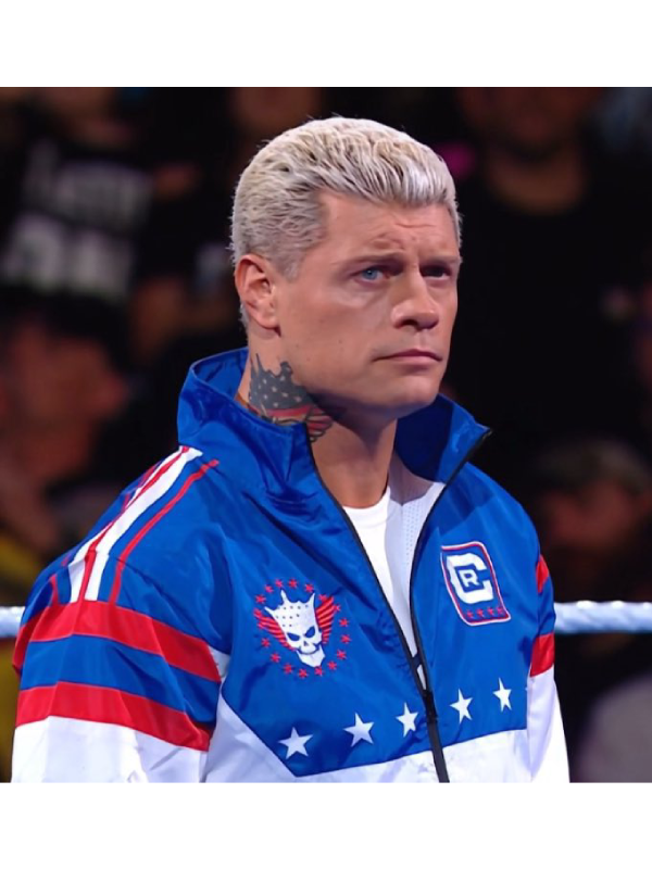 Stars & Stripes Windbreaker Jacket Cody Rhodes