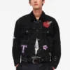 Taylor Swift Speak Now Denim Jacket Black