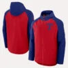 Texas Rangers Nike Raglan Performance Jacket