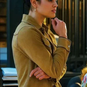 Victoria Moroles Ballard Brown Suede Jacket