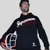 Warner Bros Superman X NFL Force For Good Hoodie Black