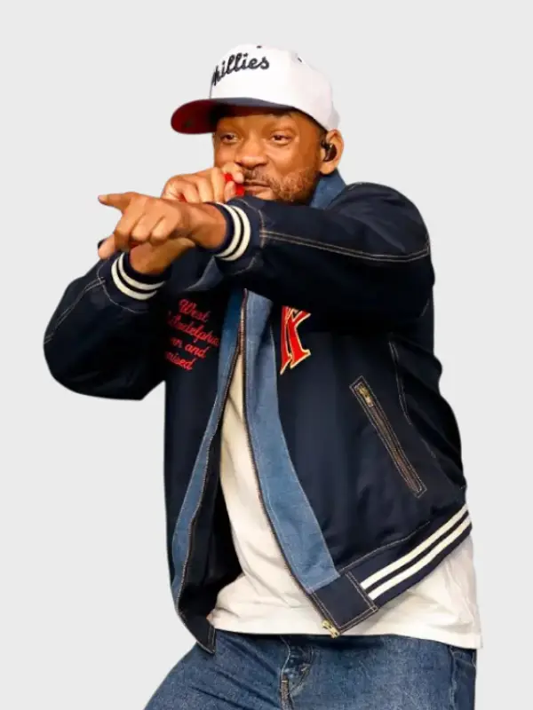 Will Smith Based on a True Story Tour Blue Jacket
