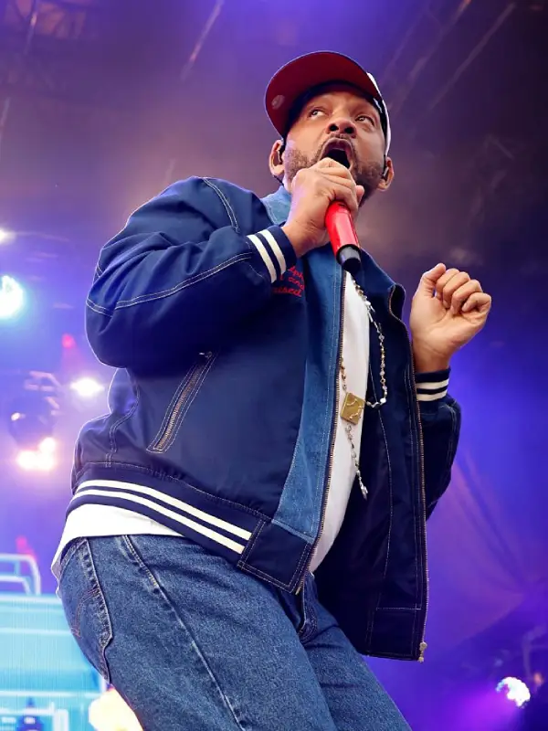 Will Smith Based on a True Story Tour Blue Jacket