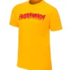 Yellow Hulk Hogan Hulkamania T-Shirt