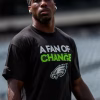 A Fan Of Change Philadelphia Eagles Black T-Shirt