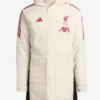 Adidas LFC Mens 252-6 Domestic Long Match Day Jacket White