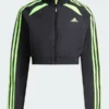 Adidas Teamgeist Adicolor Cropped Track Jacket Black