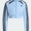 Adidas Teamgeist Adicolor Cropped Track Jacket Blue
