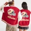 Aeropostale 49ers Varsity Bomber Jacket