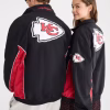 Aeropostale Kansas City Chiefs Black Track Jacket