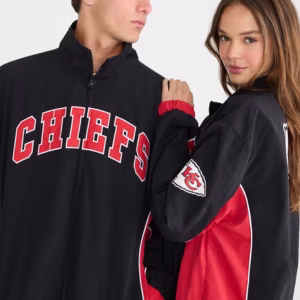 Aeropostale Kansas City Chiefs Track Jacket Black
