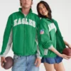 Aeropostale Philadelphia Eagles Full-Zip Track Jacket Green