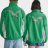 Aeropostale Philadelphia Eagles Track Jacket Green