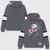 American-Rapper Machine Gun Kelly MGK x Cleveland Browns Hoodie Grey