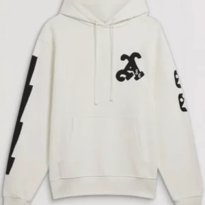 Arsenal N7 White Pre-Historic Hoodie