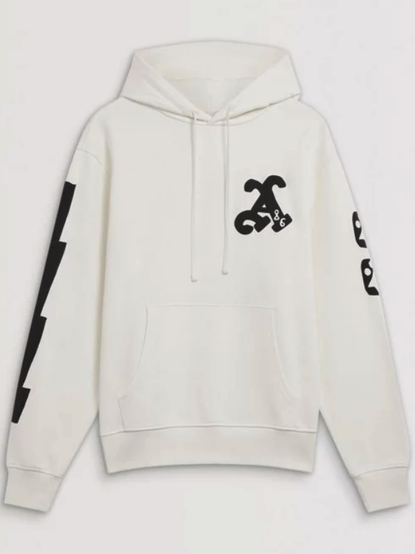 Arsenal N7 White Pre-Historic Hoodie For Sale