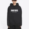 Balenciaga Fortnite Black Hoodie