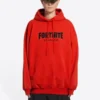 Balenciaga Fortnite Hoodie Red