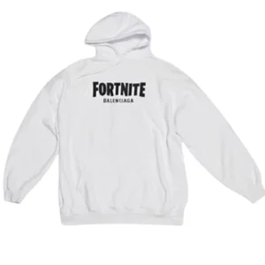 Balenciaga Fortnite Hoodie White
