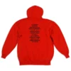 Balenciaga Fortnite Red Hoodie