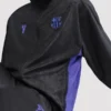 Barcelona Nike 2025-26 Mamba Away Black Track Jacket