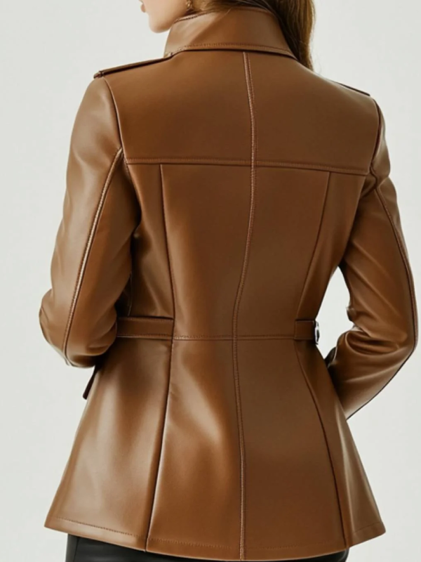 Bonnie Brown Leather Jacket