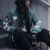 Boomslank x M.RAGE Arsenal Green Bomber Jacket