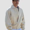 Calvin Klein Pedro Pascal Beige Jacket