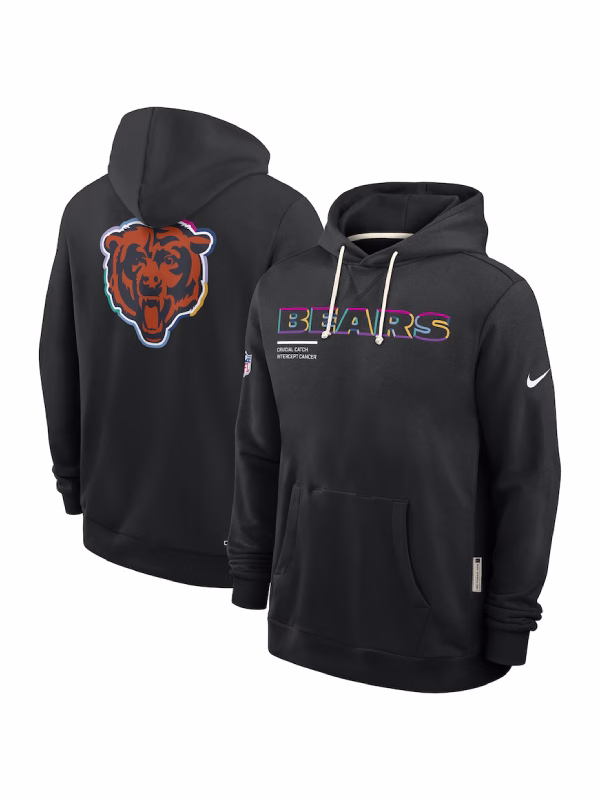 Chicago Bears 2025 Crucial Catch Hoodie