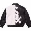 Chicago White Sox Supreme Leather Varsity Jacket Black