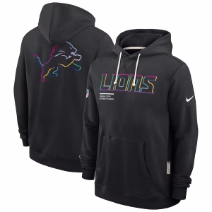 Detroit Lions 2025 Crucial Catch Hoodie